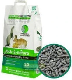 Back-2-Nature Bedding – Bodembedekking Knaagdieren – 20L