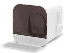 Rirri Moderne Kattenbak – Met Uitneembare Lade En Kattenbak Mat – Kattenbakken