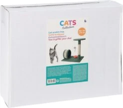 Cats Collection – Krabpaal Met Tunnel & Speelgoed – 40x30x41 Cm