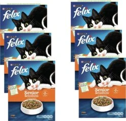 Felix Senior Sensations – Kattenvoer – 6 X 1 Kg