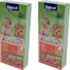 Vitakraft – Koninensnack Dwergkonijnkracker – 2 In 1 Honing – 110 Gram Per 4 Doosjes