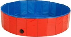 Dog Pool | Zwembad Voor Honden | Hondenzwembad | Opvouwbaar | Puppy | Kitten | Kat | Huisdier | Rood