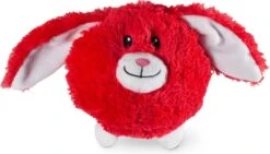 Flamingo Karlie – Hondenspeelgoed – Pluche Konijn Flappy – Roze – 15x12x14 Cm