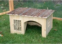 Kerbl Knaagdierhuis – Met Hooiruif Nature