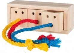 Trixie Snack Kubus Hout 16x6x7 Cm