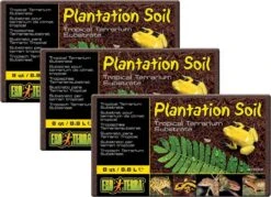Exo Terra Subtraat Plantion Soil – Voedingsbodem – 3 X 8.8 L