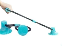 Hondenspeelgoed – Speelgoed Voor Hond – Speelbal Met Zuignap – Huisdier – Maaltand – Gezond Tandvlees Hond – Groen