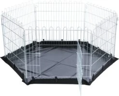 Trixie Natura Bodem Voor Ren Zwart