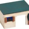 Knaagdierhuisje Ecco – 18 X 14 X 10 Cm – Bruin – 18 X 14 X 10 Cm