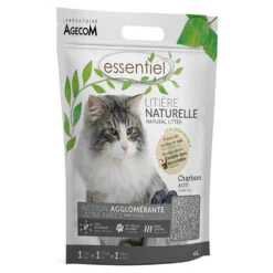 Essentiel Natural Kattenbakvulling Met Actieve Kool – 6 L