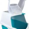 Trixie Kattenbak Vico Easy Clean Aqua / Wit – 40X40X56 CM
