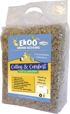 Ekoo Animal Bedding Cotton & Comfort – 40 L
