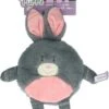 Bunny Puppy Flat Rabbit – Hondenknuffel – Kalmerend – Grijs – 17 X 19 X 3 Cm