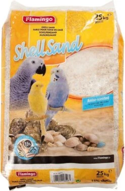 Flamingo Vogel Schelpenzand – 25 Kg