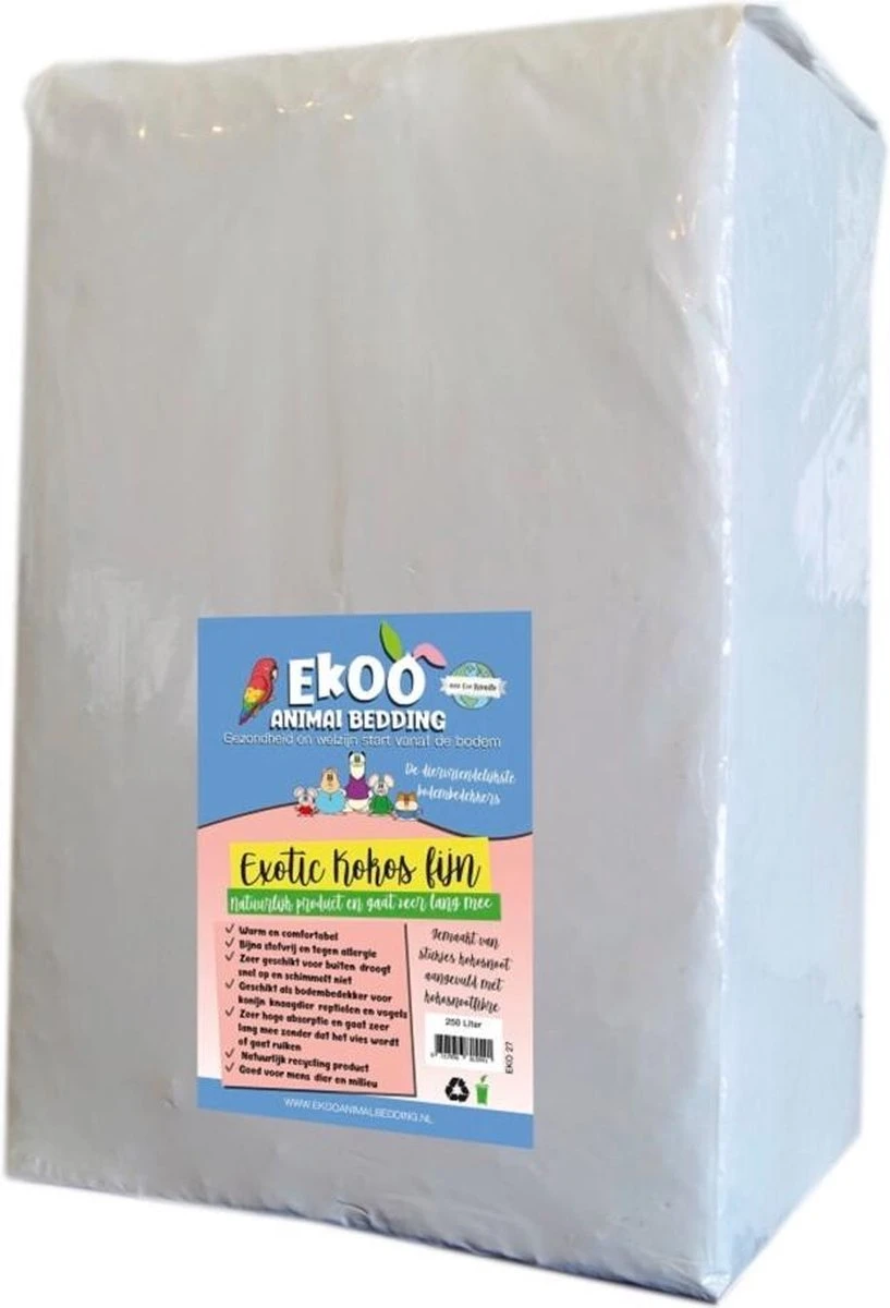 Ekoo Exotic Kokos Fijn 250 Liter