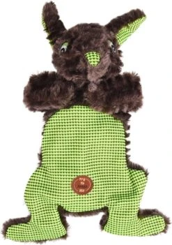 Flamingo Hondenspeelgoed Miray Konijn – Bruin – 17.5 X 8 X 31 Cm