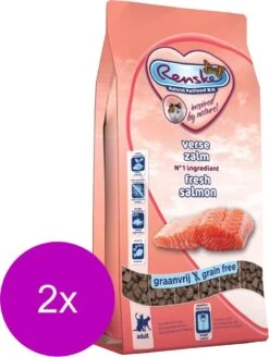 Renske Kat Adult Verse Zalm – Kattenvoer – 2 X 1.5 Kg