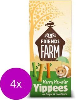 Tiny Friends Farm Harry Yippees Apple En Sweet Corn – 4 ST à 120 GR
